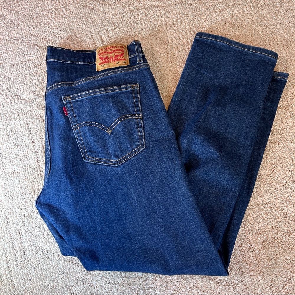 Levi's 513 Slim Straight - Size 34